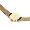 CLASSIC DEPP OCEAN BLUE GOLDEN WATCH, 36 MM