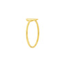14K Yellow Gold Engravable Ring