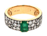Noya Oval Emerald and Diamond Ring