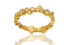 22K Yellow Gold "Dylan  Diamond Stackable Band